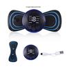 Adesivo de pulso EMS Massageador elétrico Mini USB portátil Massageador elétrico cervical traseiro borboleta