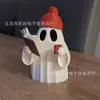 Novo ornamento de leitura de livros de Halloween Ghost Cowboy transfronteiriço
