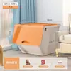 Caja de Almacenamiento para Juguetes Cesta Hogareña Caja de Almacenamiento abatible Caja de Almacenamiento Caja de Almacenamiento para Snacks Infantiles Ropa Armario de Almacenamiento