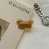 Grampo de Cabelo Urso Pato Doce e Fofo Colorido Doces Feminino Versátil Cor de Gelatina Clipe Lateral Grampo Quebrado Clipe Superior para Franja