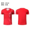 Ropa de Bádminton Traje Deportivo Personalizado Ropa de Tenis de Mesa para Adultos Uniforme de Clase de Entrenamiento de Competición Secado Rápido Manga Corta Uniforme de Equipo de Voleibol