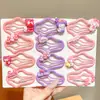 Pasador de Color Gradiente para Niñas Nuevo Pasador de Nube Pinza Lateral para Niña Pasador para Flequillo de Niña Accesorios para el Cabello
