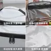 Bolsa Lonchera Simple Grande Aislada de Tela Oxford Estilo Coreano, Bolsa para el Almuerzo para Estudiantes, Impermeable y a Prueba de Aceite, Bolsa Tote de Papel Aluminio