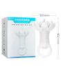 Anillo bloqueo prepucio Dumbo para hombre, anillo vibrador maza, suministros sexuales para adultos de marido y mujer