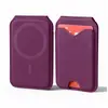 Venta Caliente Transfronteriza Soporte Magnético para Tarjetas MagSafe Soporte Plegable Oculto Universal para Teléfono Portatarjetas Billetera