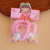 Pinzas para el Cabello de Princesa para Niñas, Gomas para el Cabello que No Dañan, Set de Bandas Elásticas, Accesorios para el Cabello de Bebé para Guardería, Adornos para el Cabello para Niñas