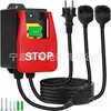 Kjd17B Interruptor Electromagnético Estándar Europeo Cable de Enchufe Uno a Dos Interruptor de Apagado de Seguridad Controlador Cable Certificado Ce