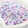 Uñas Fantasma Perla Lágrimas de Sirena Multicolor 3mm-8mm Multi-tamaño Joyería para Uñas Redonda Destacada Perla ABS