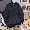 Sudadera con cuello redondo tie-dye estilo americano para hombre, nueva colección 2026, diseño holgado, elegante y moderna, sudadera casual para hombre