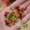 6mm 32 caras Grado A transparentes esquineros Acrílico Cuentas Tierra cuentas sueltas Material para cortina de cuentas Cadena de hierro otro