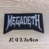 Pegatinas de tela cuadradas negras de moda con bordado de nombre, pegatinas traseras, insignia de tela bordada para computadora DIY, pegatinas de tela para ropa