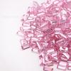 5A ángulo recto pequeño rectangular coche punto de circón rosa plano al por mayor 1*2-3*6mm color piedra desnuda CZ acabado