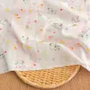 [Estampado Cuadros Postre Cachorro Lindo] Tela Popelina 40, Amigable con la Piel y Transpirable, Pijamas Hechos a Mano para Manualidades Infantiles