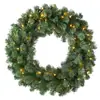 Suministro Directo de Fábrica Corona de Navidad Colgador de Puerta 40/50/60cm Decoración Navideña Adorno de Corona Suministros para Arreglo de Escena