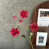 Flor de Peonía Artificial de 6 Cabezas, Decoración de Sala de Estar de Alta Gama, Arreglo Floral para Bodas, Decoración de Ramo Paisajístico, Venta al por Mayor