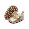 Novos Estilos de Sapatinhos para Bebês de 0 a 1 Ano, Sapatos para Crianças Pequenas, Sapatos de Princesa, Sapatos Pequenos de Couro da Moda, Sapatos Pré-Caminhada com Solado Macio, Sapatos Infantis, Atacado