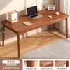 Escritorio Largo de Madera Maciza Nórdica Escritorio para Oficina en Casa Escritorio Moderno Simple para Computadora Escritorio de Trabajo para Estudiantes Estudio Oficina Escritura