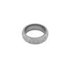 Anillo de diamantes con personalidad de moda, temperamento simple, para hombres y mujeres, diseño de nicho callejero de Hip Hop, pulsera de anillo de lujo ligera que combina con todo.