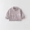 Chaqueta Versátil de Primavera para Bebés y Niños Pequeños 2026 Nuevo Estilo Chaqueta con Cremallera de Dibujos Animados para Niños Ropa de Principios de Primavera Categoría a