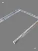 Suporte de aço galvanizado em L absorvente de choque, suporte vertical de aço em L para carga, estante pórtico, acessórios para estante de ponte, suporte de cabos