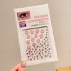 Pegatinas de Pintura Facial de Dibujos Animados para Niños Pegatinas Decorativas Faciales para Niñas Pegatinas para Ojos de Princesa Pegatinas Faciales de Maquillaje para Actuación de Niñas Pequeñas