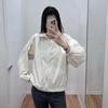 2025 Estilo Japonés para Mujer Algodón Casual Holgado Ropa Exterior Sombrero Puede Guardar Ligero Corto Ropa Exterior Protección Solar 462181