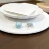 Pendientes Azules 2026 Únicos y Hermosos, Lujo Ligero con un Toque de Alta Gama, Elegantes y con Estilo, Adecuados para Primavera y Verano