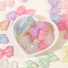 Candy color arco contas AB cor mágica acrílico furo reto contas soltas DIY artesanal cabeça corda mão jóias acessórios