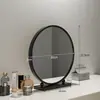 Espejo de Maquillaje con Luces LED, Espejo de Tocador de Escritorio, Espejo Grande para Dormitorio, Giratorio, Lujo Ligero, Espejo de Belleza de Gama Alta