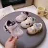 Zapatos para caminar para bebé con velcro, zapatillas de entrenamiento alemanas de suela blanda, zapatos infantiles de malla transpirable, zapatillas antideslizantes para bebé, modernos para niños y niñas