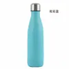 Termo mini deportivo de acero inoxidable creativo, botella de cola de boliche, botella de agua deportiva, taza de agua con logo de regalo