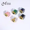 Al por mayor En stock Misma Marca Grande Mismo Estilo Cubierta Transparente ABS Resina 15 Bocas de Tornillo Tapa de Botella de Perfume Universal - Xuzhou