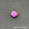 Novo Buquê de Cristal Cravejado com Anel de Diamante Tcheco, Joia de Nicho Personalizada e da Moda em Formato de Flor, Joias Usadas
