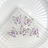 Venta Caliente Aleación Lazo Joyería de Arte de Uñas Estéreo Corbata Ropa Armadura Decoración DIY Accesorios de Joyería para Horquillas