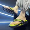 Chanclas para Hombre Verano Ropa Exterior Sandalias Antideslizantes Playa al Aire Libre Sandalias de Suela Gruesa Chanclas de Suela Blanda para Hombre
