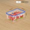 Caixa de Armazenamento para Conservação de Frescos para Geladeira Cozinha Organizador com Temporizador de Grau Alimentício para Legumes e Frutas Caixa de Armazenamento Congelada para Ovos, Bolinhos