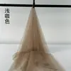 Cortina Transparente Verde Aguacate Diseño de Guardería Fondo Material Ecológico Tela de Malla para Cortina Suave Encriptada