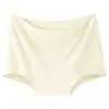 Ropa interior para mujer modal super suave bóxer tiro largo 100% algodón en la entrepierna 10A antibacteriano sin costuras piel fina