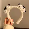 Diadema de peluche de alta calidad y linda para niñas, diseñada específicamente para lavarse la cara y aplicar mascarillas faciales; liga para el pelo de dibujos animados, accesorio para el pelo antideslizante