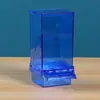 Comedouro para Pássaros Papagaio Alimentador Automático Nova Caixa de Comida para Pássaros Separação de Grãos Anti-Salpicos Alimentador Integrado Anti-Salpicos