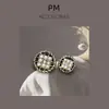 Estilo Retro Chanel Botón de metal perlado cárdigan suéter para mujer abrigo de flor gruesa abrigo traje botón decorativo venta al por mayor