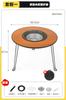 Estufa para Barbacoa al Aire Libre Barbacoa Doméstica Portátil Plegable Mesa para Barbacoa Barbacoa de Carbón Cocina para Patio al Aire Libre Barbacoa para Té