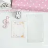 Presilhas de cabelo de cartão fofas estilo Ins, acessórios de cabelo de cartão de papel, materiais de embalagem, clipes de embalagem de desenho animado feitos à mão DIY, acessórios de cabelo