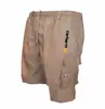Pantalones cortos casuales de trabajo para hombre más vendidos transfronterizos en Wish, nuevos pantalones deportivos de verano para exteriores 2026 al por mayor