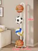 Estante de almacenamiento para baloncesto, cesta de almacenamiento de balones, estante de almacenamiento para fútbol, estante de exhibición para el hogar, organizador de almacenamiento de balones, soporte para balones
