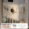 Cubierta para Calentador de Agua, Decoración de Tubería de Gas, Cubierta para Calefacción por Suelo de Gas Natural, Estante de Almacenamiento de Tablero Perforado para Cocina