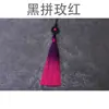 13cm Contas de Transferência Duas Cores Franja Degradê Franja Grampo de Cabelo Pingente Acessórios para Roupas Acessórios de Franja Pendurados Grande Quantidade e Preço Excelente