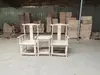 Nueva Silla Círculo de Madera Maciza Estilo Chino Silla Sombrero Oficial Silla Taishi Silla de Comedor Silla Luna Creciente para el Hogar Silla de Palacio