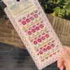 Adesivo de Diamante Infantil Cristal dos Sonhos Cauda de Peixe Amor Pérola Adesivo de Sobrancelha Gema Decoração DIY Diário Strass