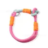 Chaveiro Cordão de Cor Contrastante Transfronteiriço Combinação de Cores Pingente para Capa de Celular Corda Pingente Boneco de Pelúcia Brinquedo Pingente Joia